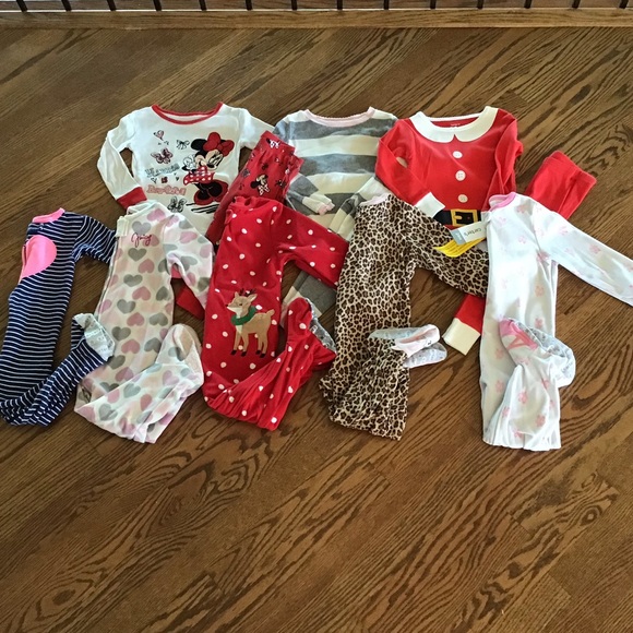 24 month girl pajamas
